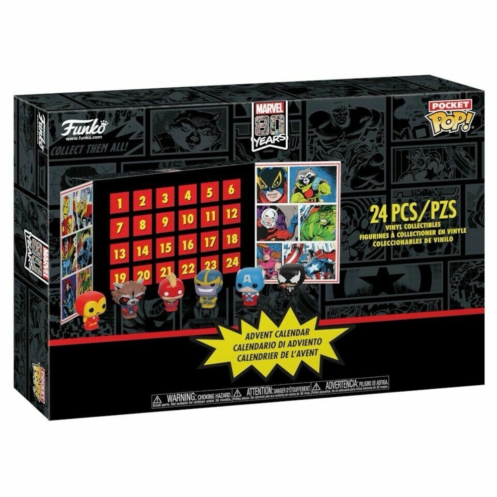 Funko Marvel Pocket Pop! Advent Calendar - 80 years
